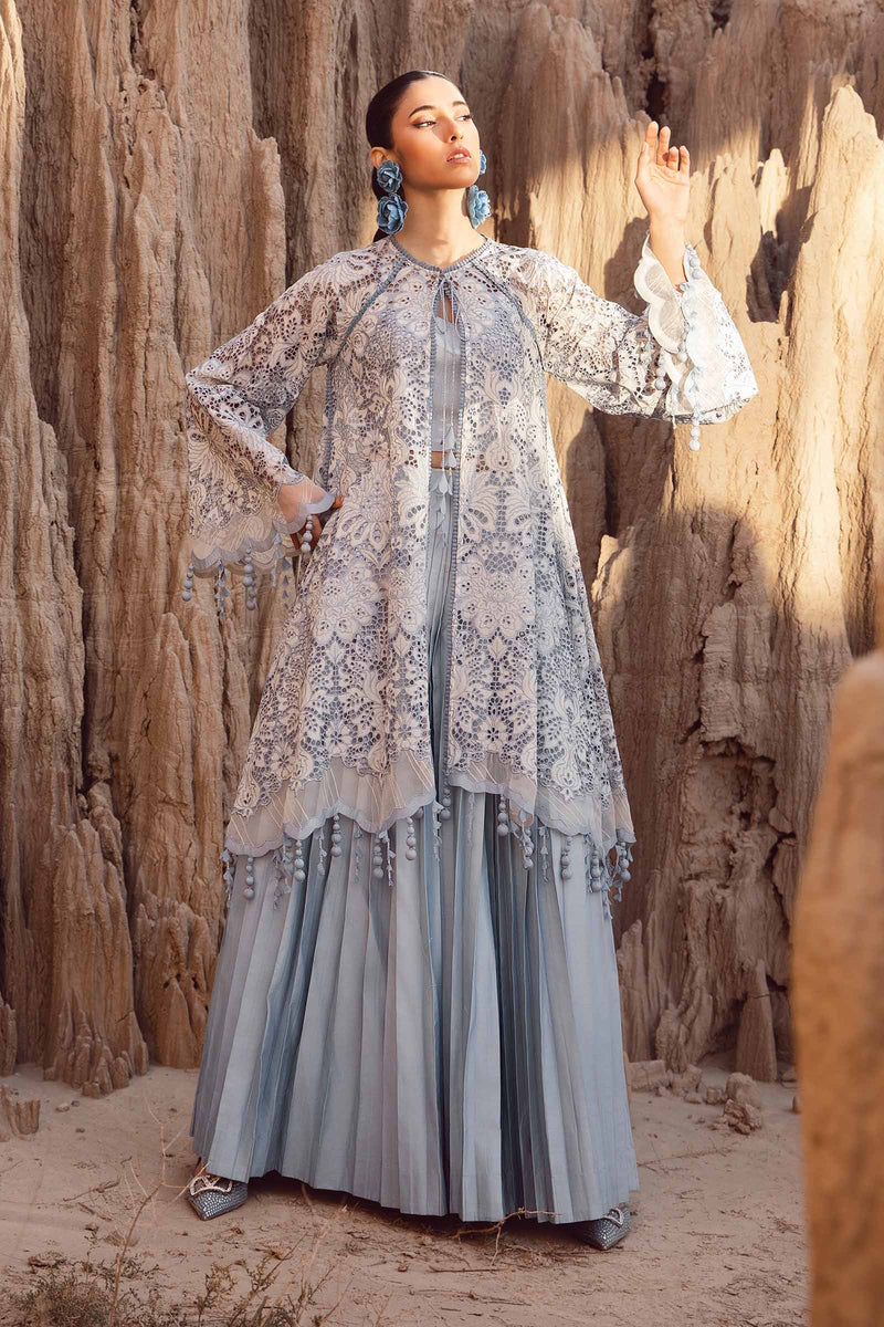 Embroidered Lawn Fabric (3Pcs) | Lf-811