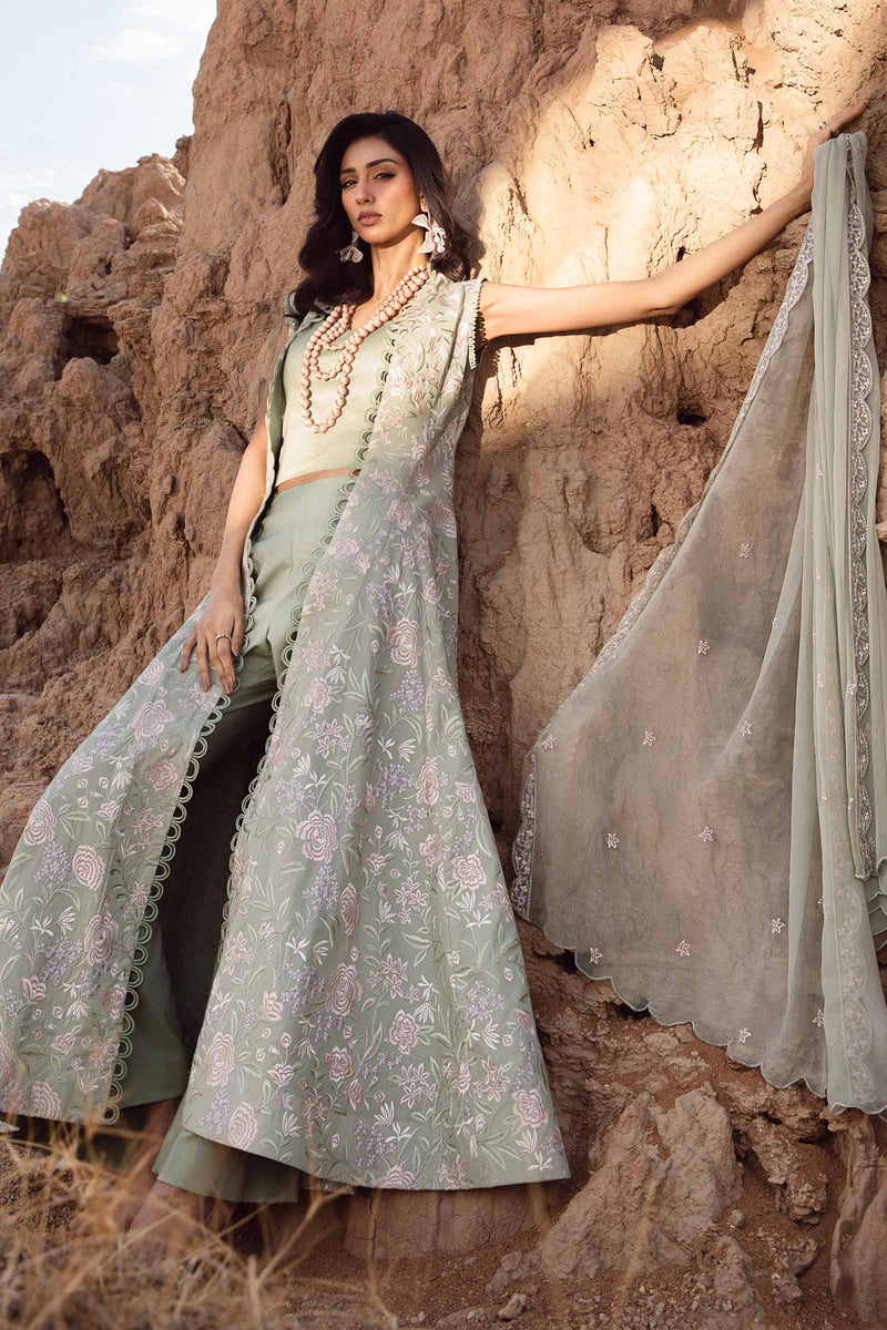 Embroidered Lawn Fabric (2Pcs) | Lf-814