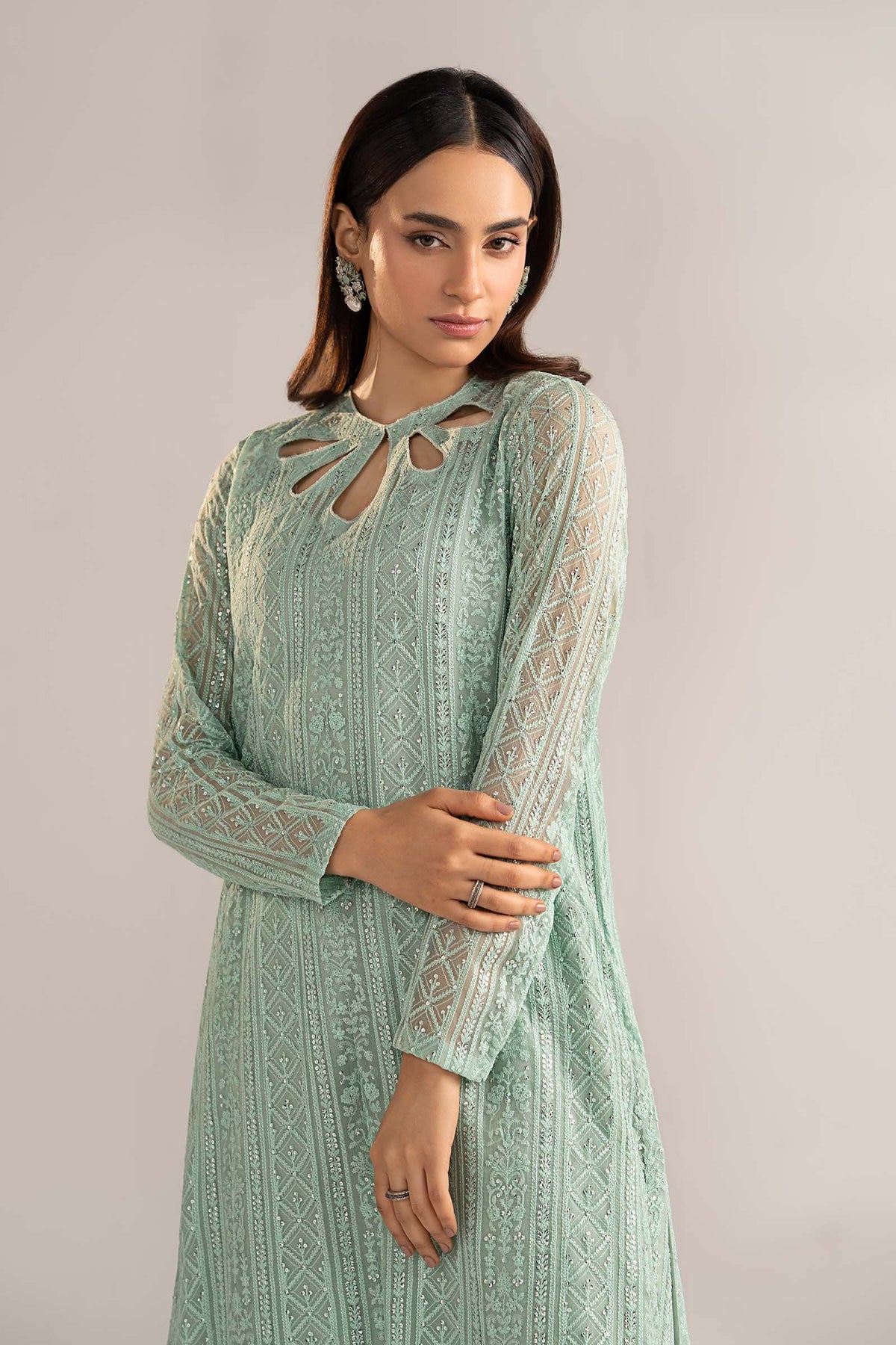 M.Luxe Fabrics LF-301-Ferozi
