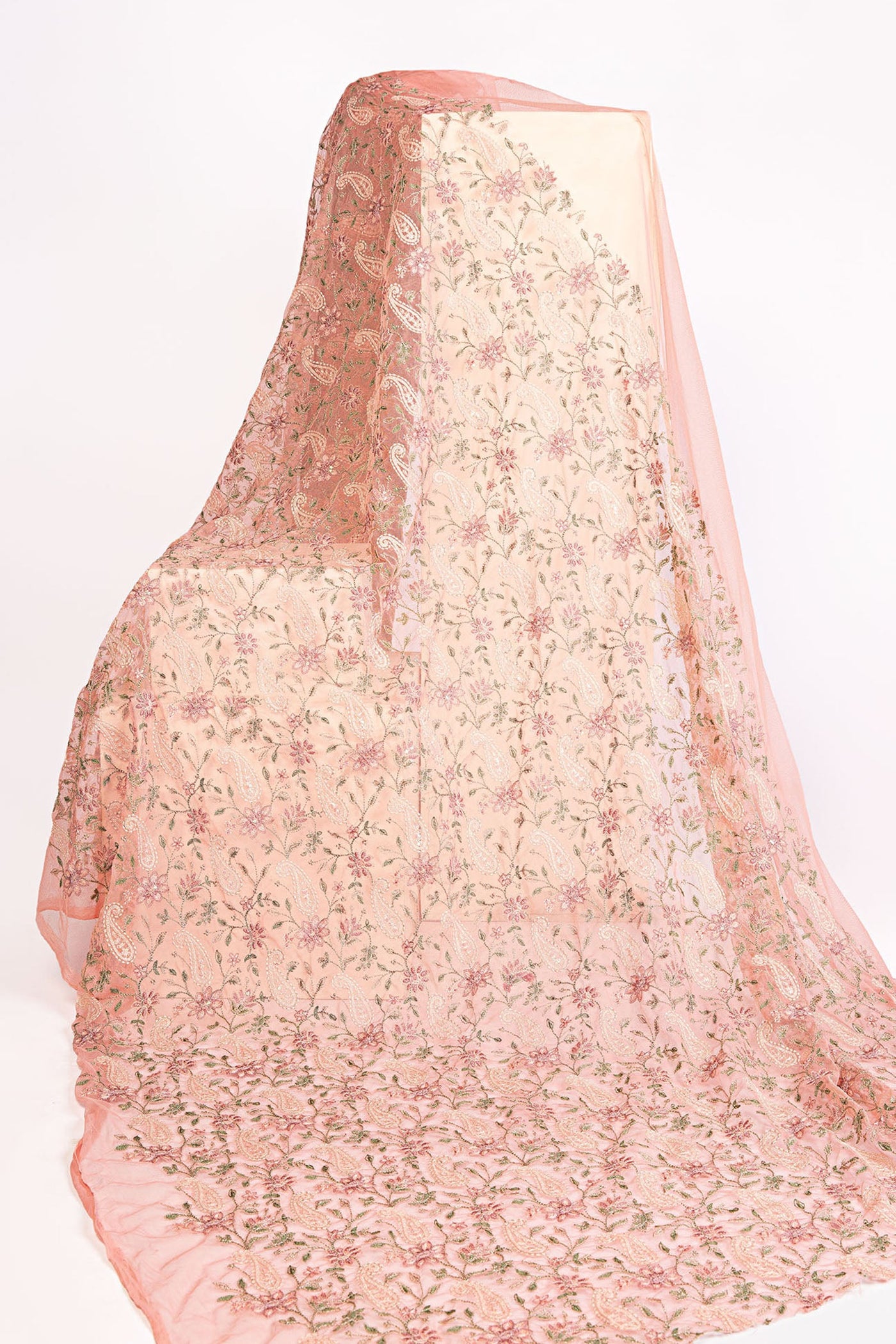 M.Luxe Fabrics Lf-314-Pink