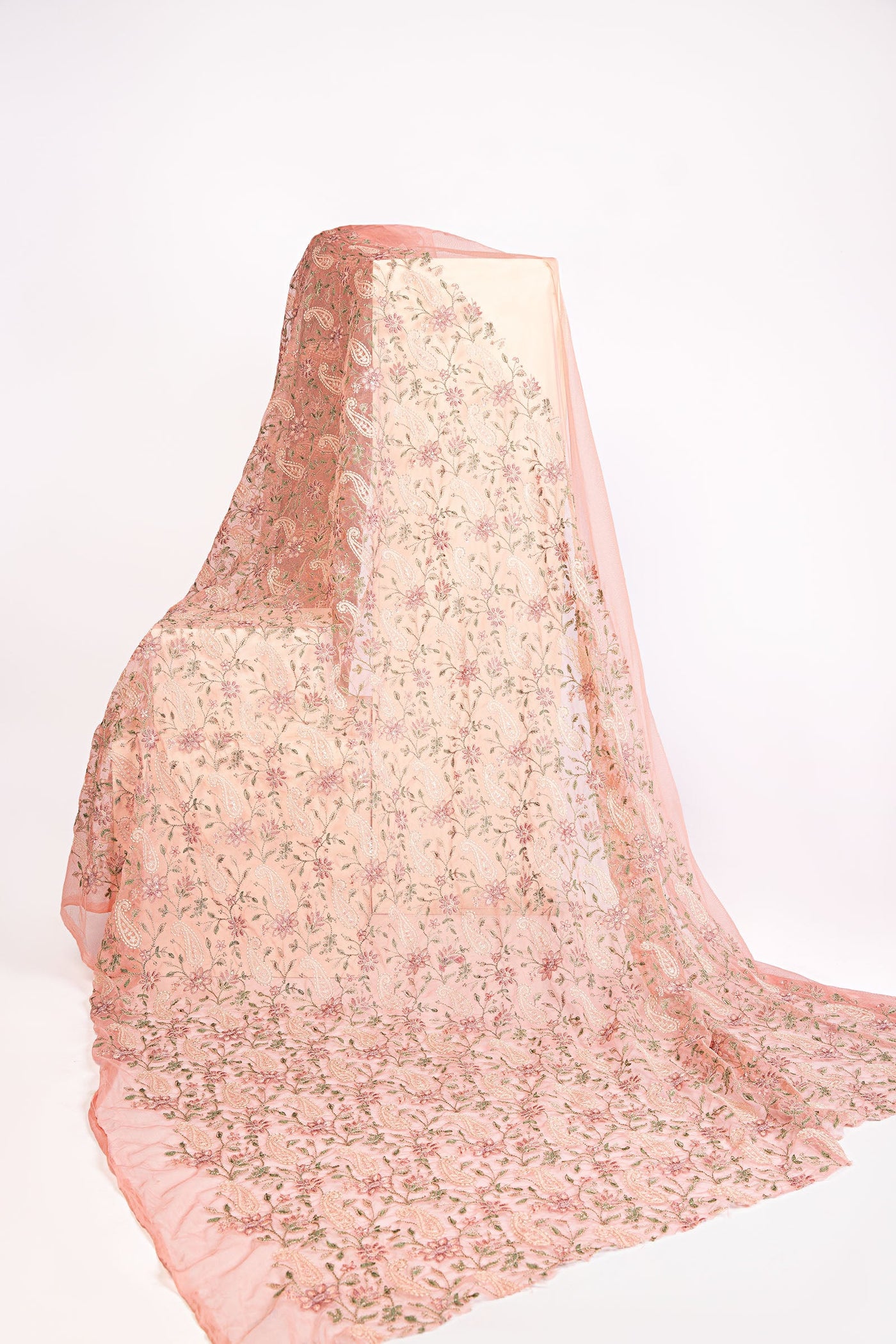 M.Luxe Fabrics Lf-314-Pink