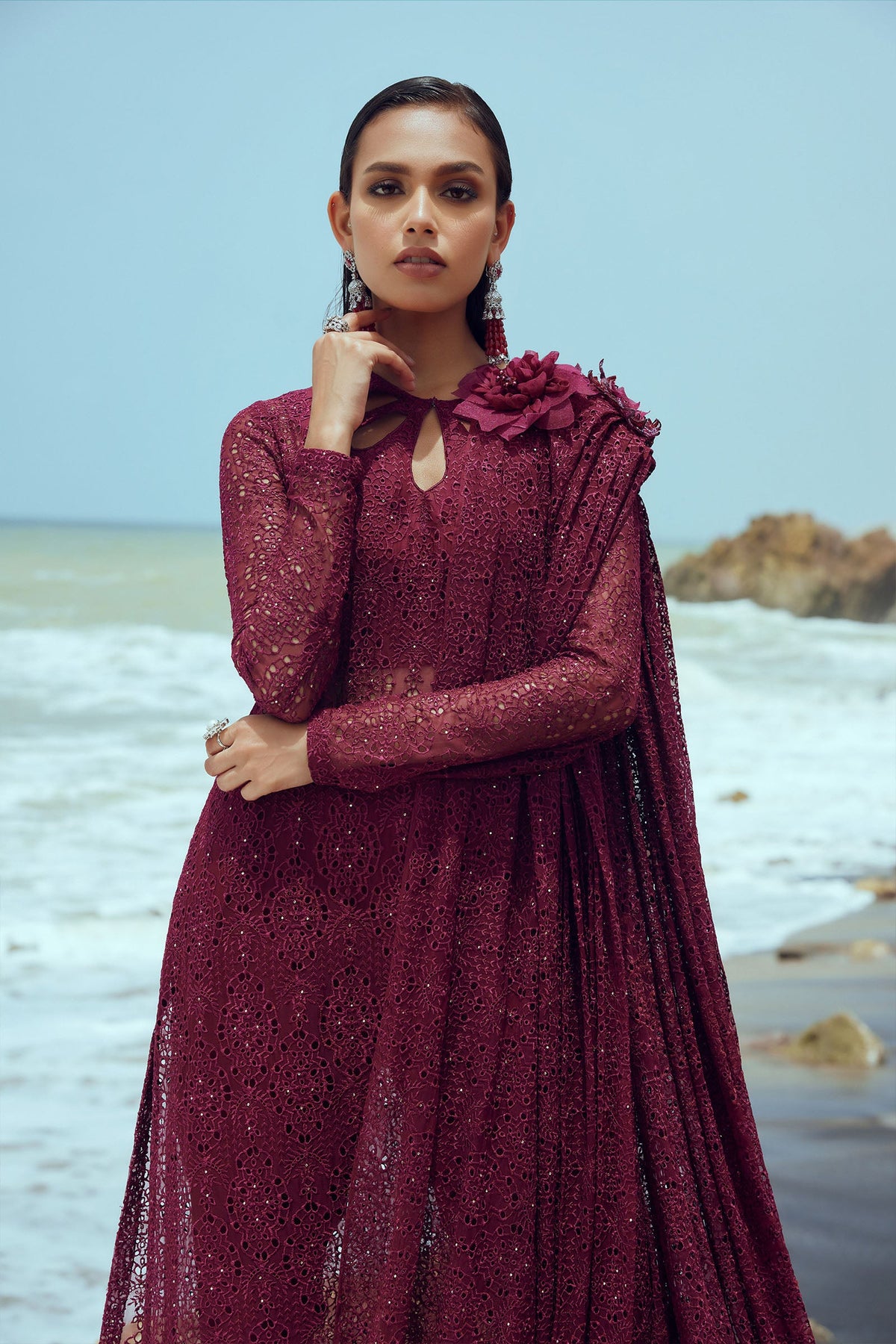 M.Luxe Fabrics Plum LF-511