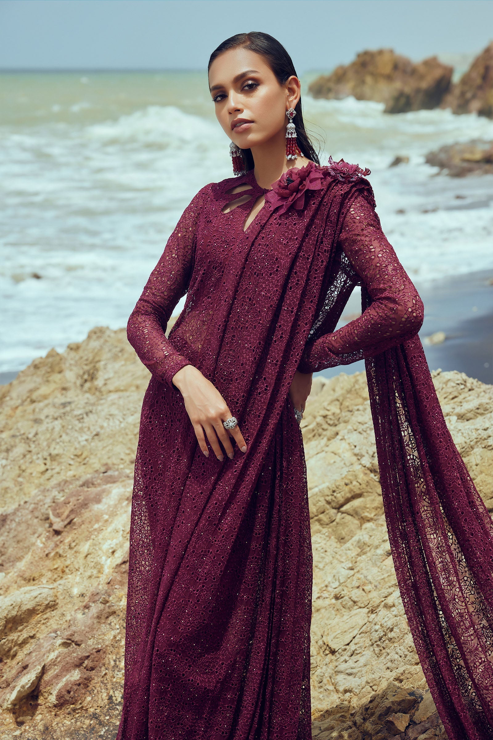 M.Luxe Fabrics Plum LF-511