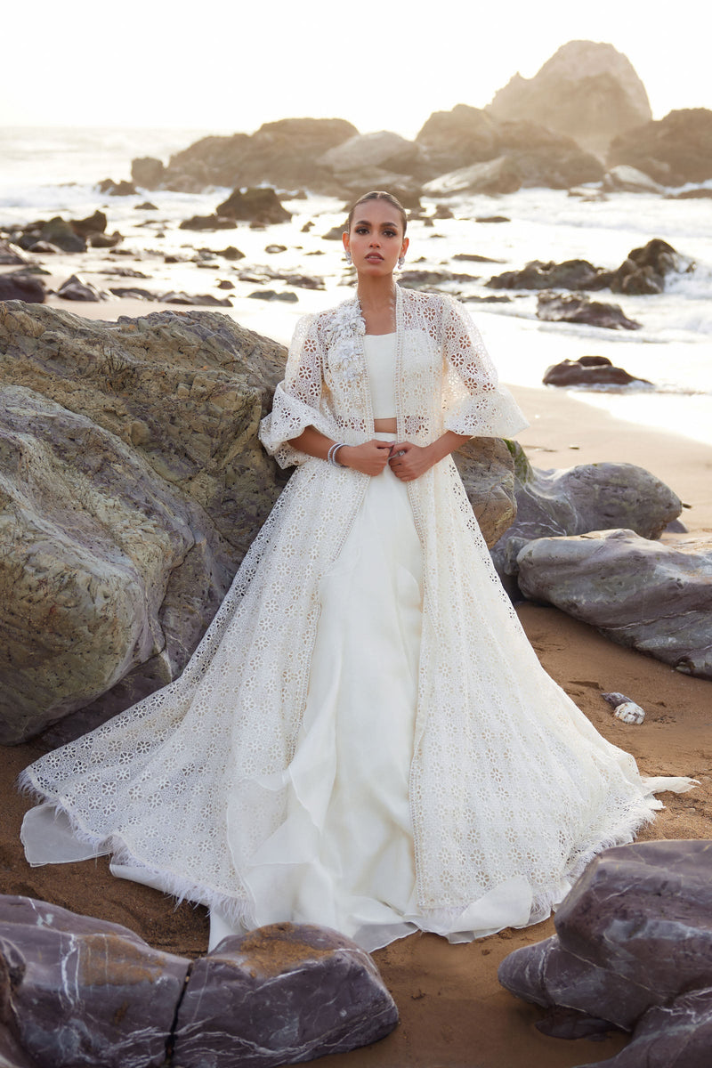 M.Luxe Fabrics White Lf-514
