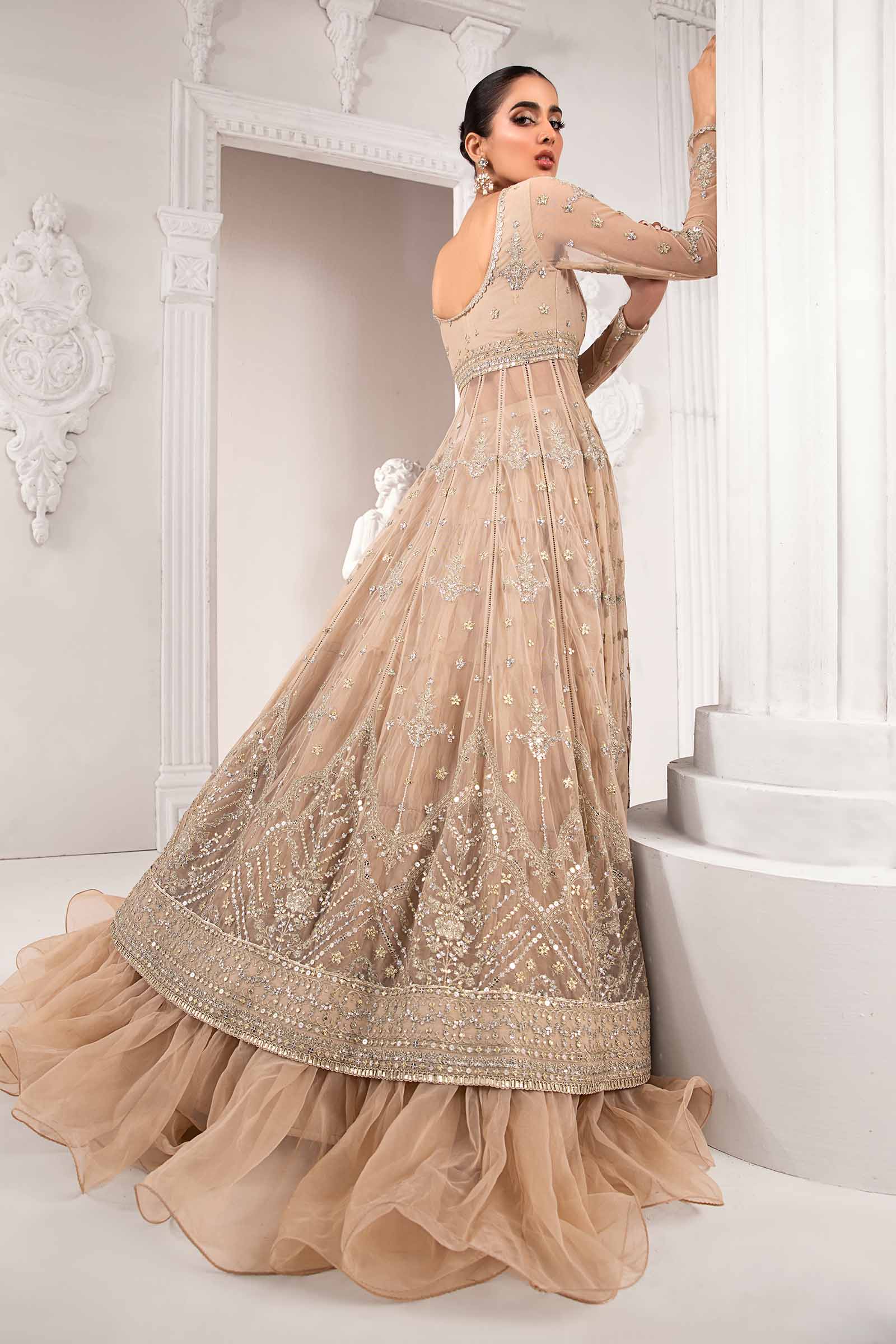 Embroidered Poly Net Fabric (1Pc) | LF-702