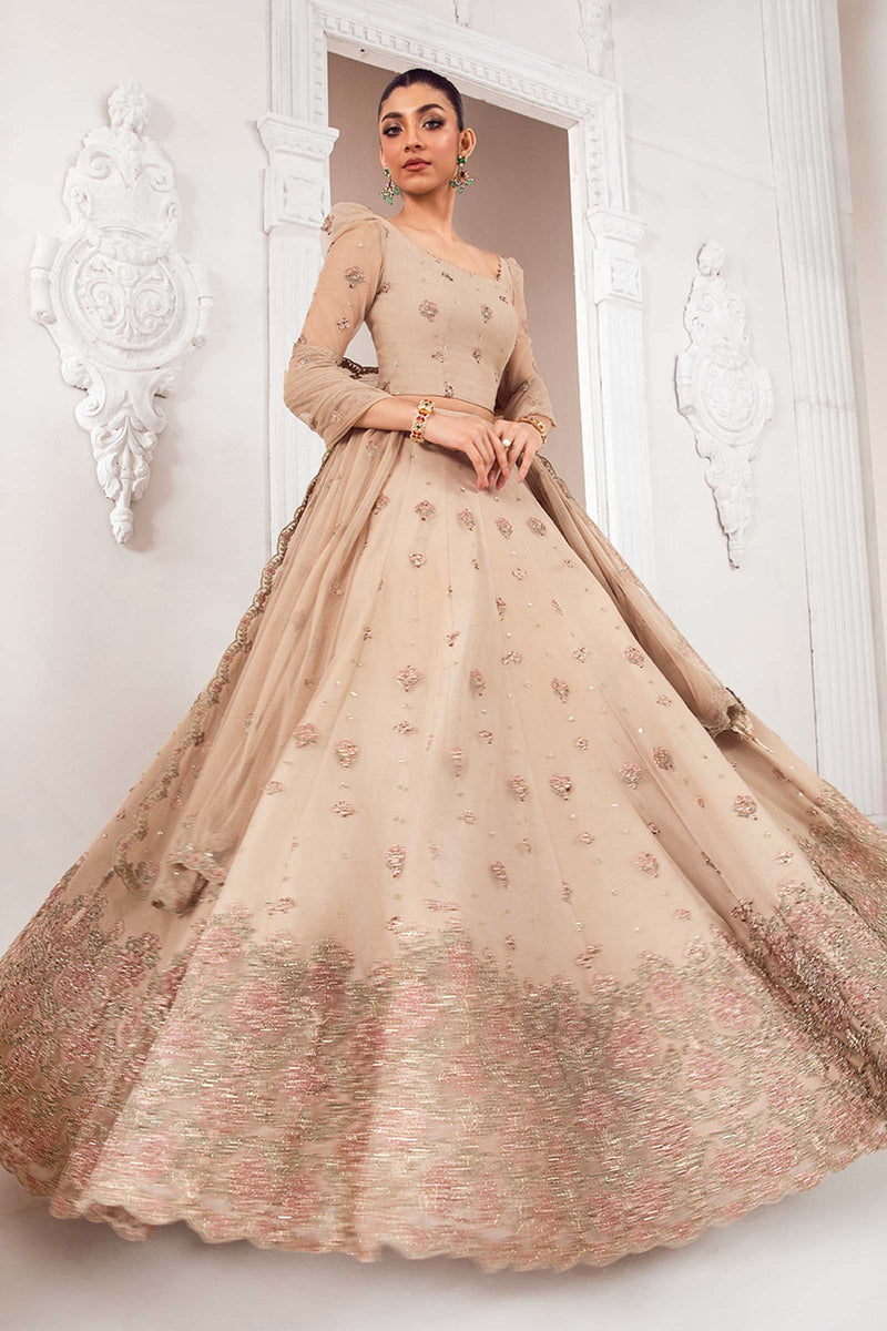 Embroidered Poly Net Fabric (3Pcs) | Lf-703