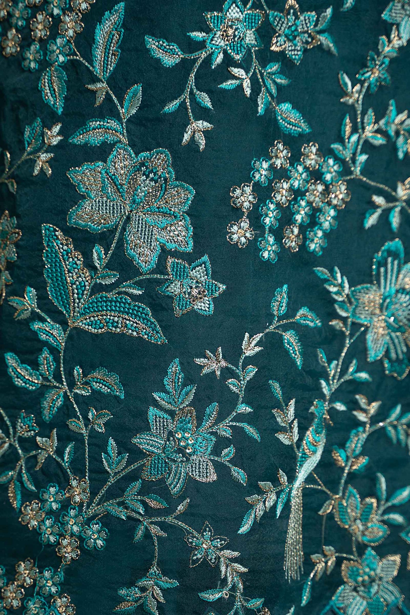 Embroidered Organza Fabric (2Pcs) | LF-712