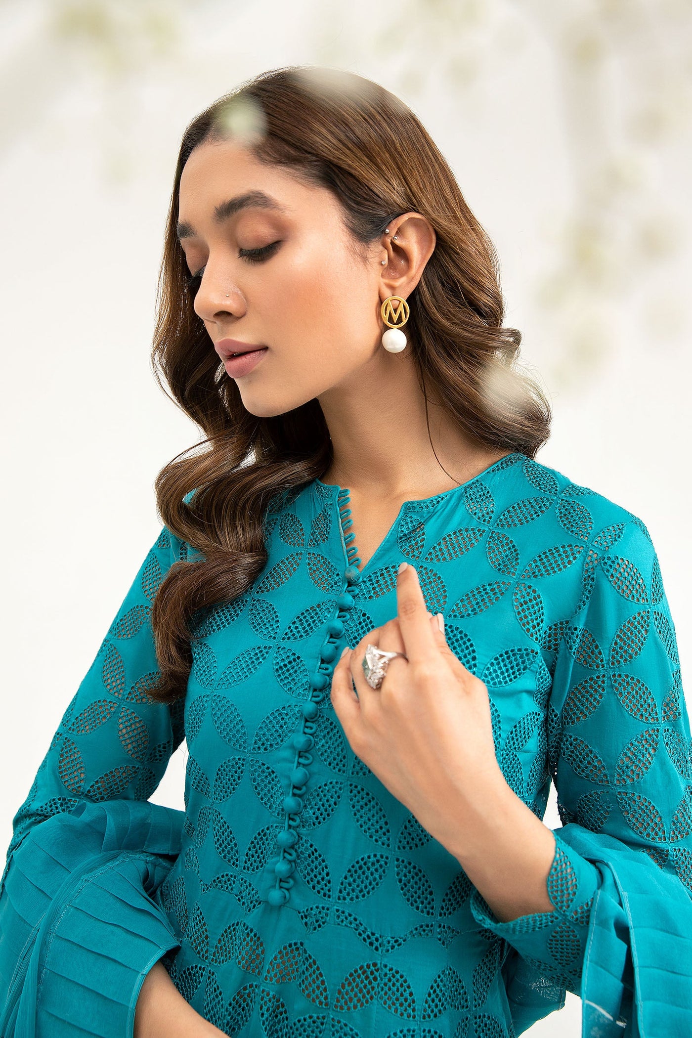 M.Luxe Fabrics Sea Green Lf-402
