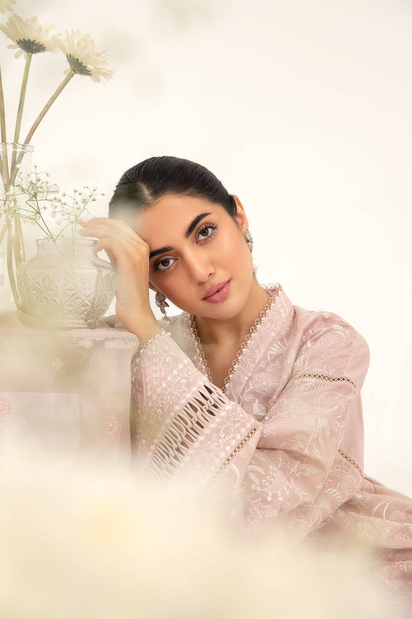 M.Luxe Fabrics Peach Lf-412