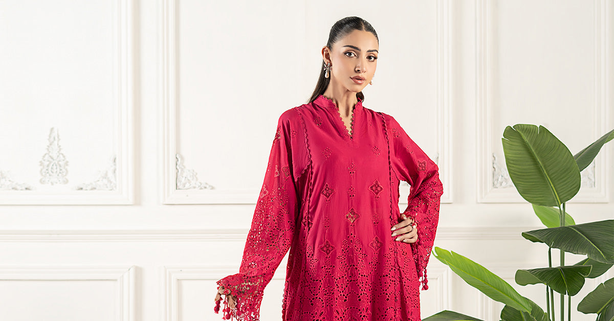 Embroidered Lawn Fabric (3Pcs) | Lf-805