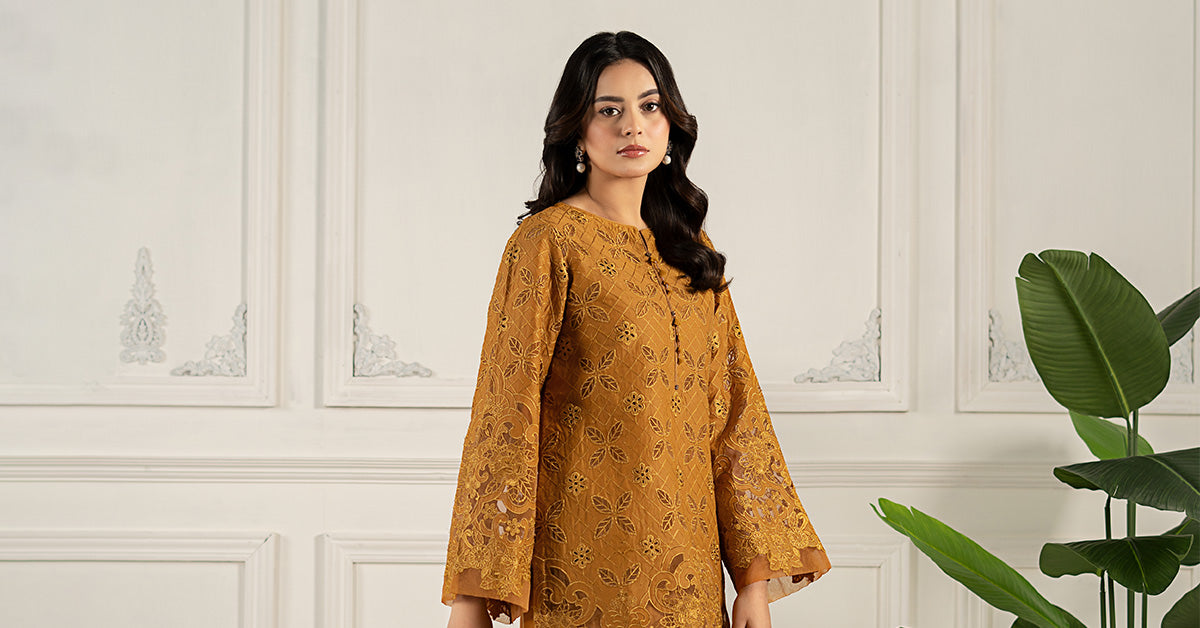 Embroidered Lawn Fabric (3Pcs) | Lf-806