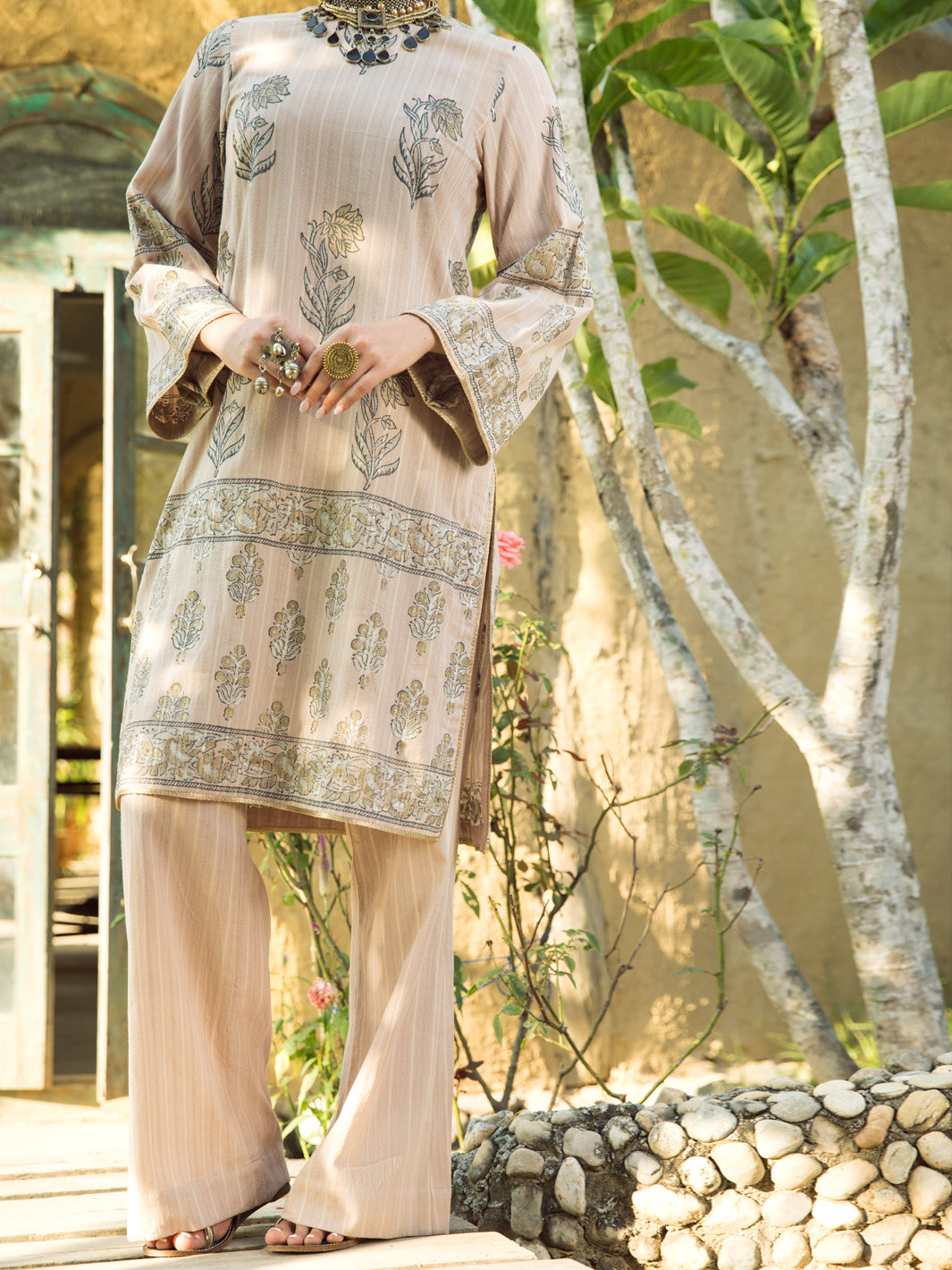 Light Brown Kurti - AL-LK-881