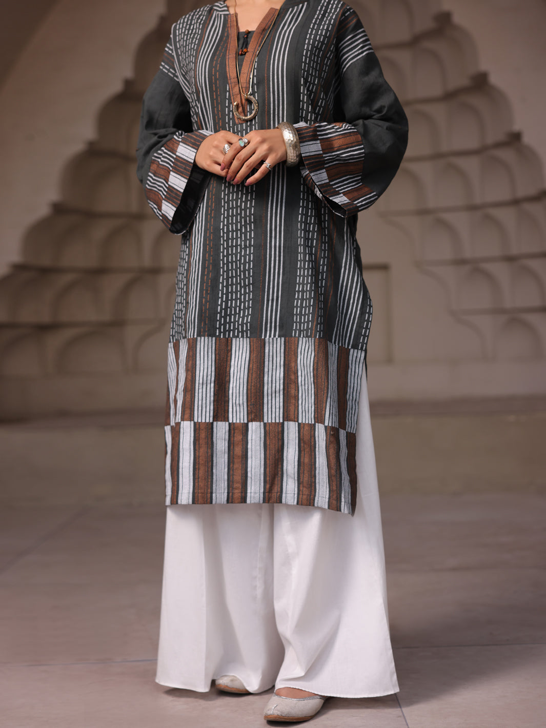 Grey Kurti - AL-LK-913