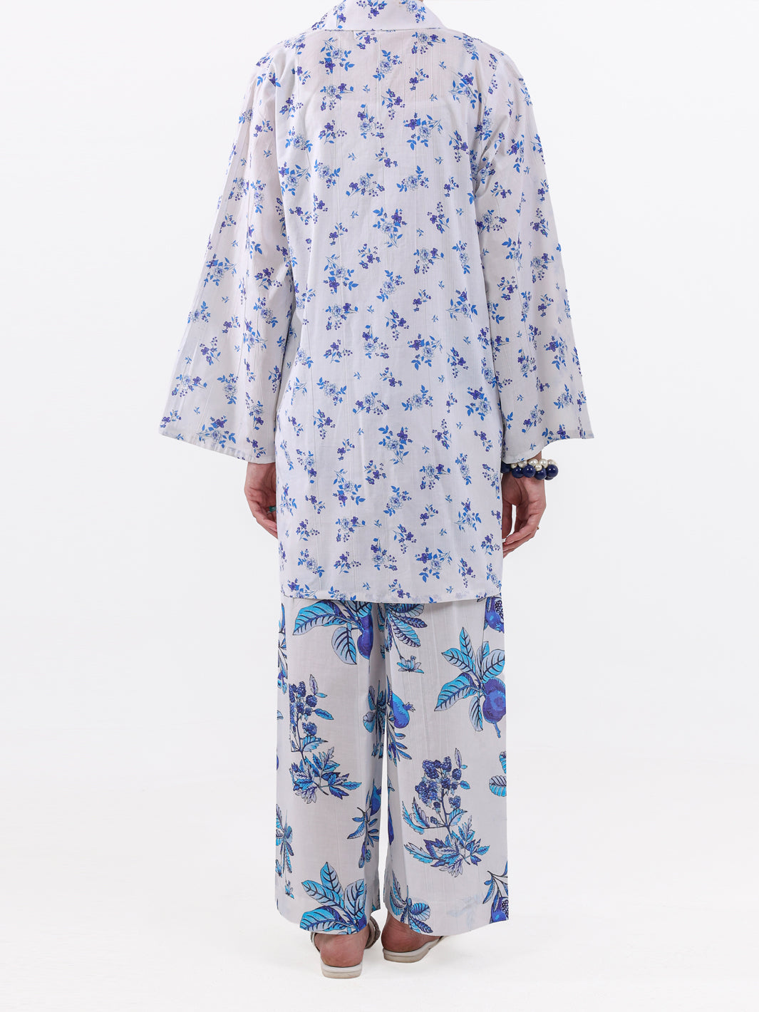 White Lawn 2Pc Unstitched - ALP-2PS-LKS-2497