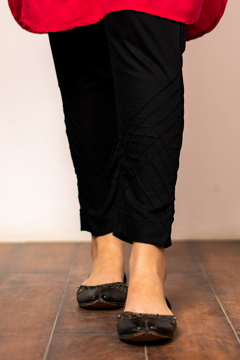 Pintuck Pants