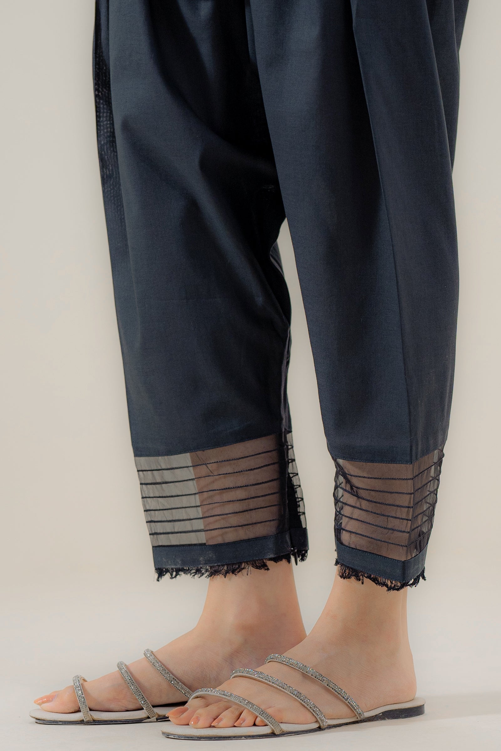 Lace Pleated