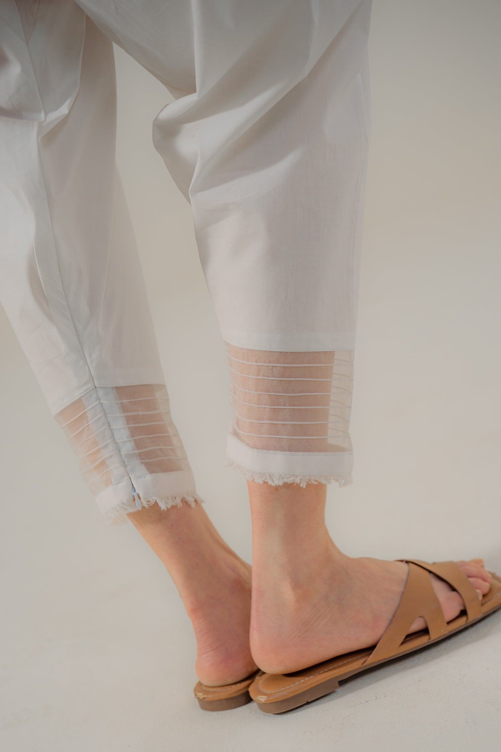 Lace Pleated