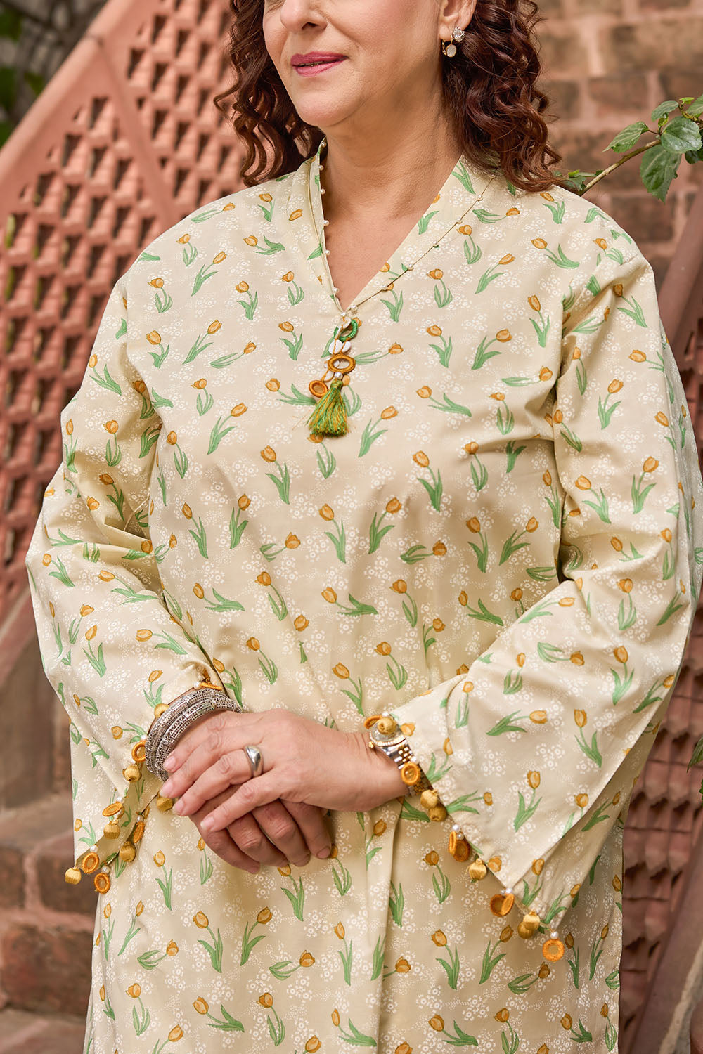 1 Piece Printed Lawn Shirt