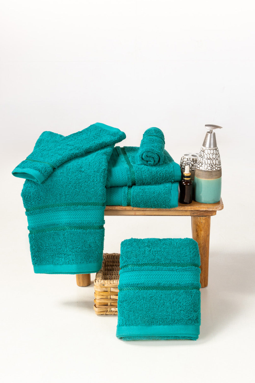 Lapis Combed Towel 6Pcs Set