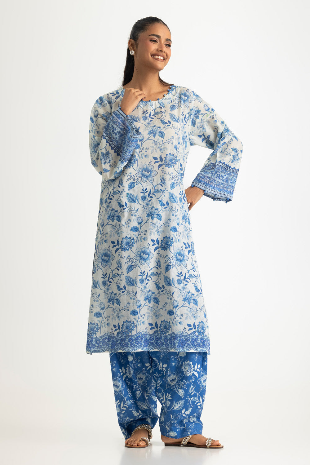 Lawn Printed Co-Ord Set