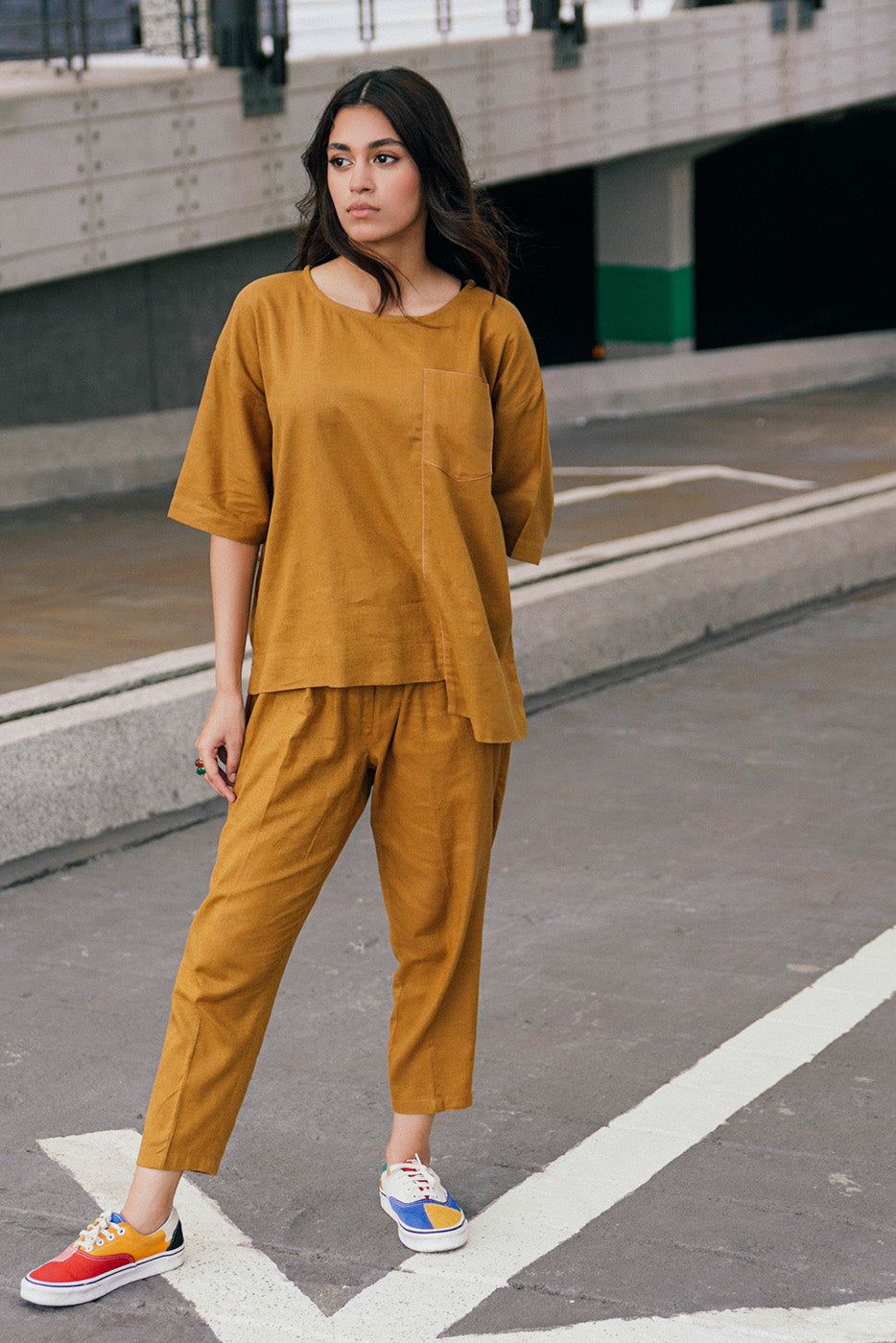 LINEN TOP (PRET)