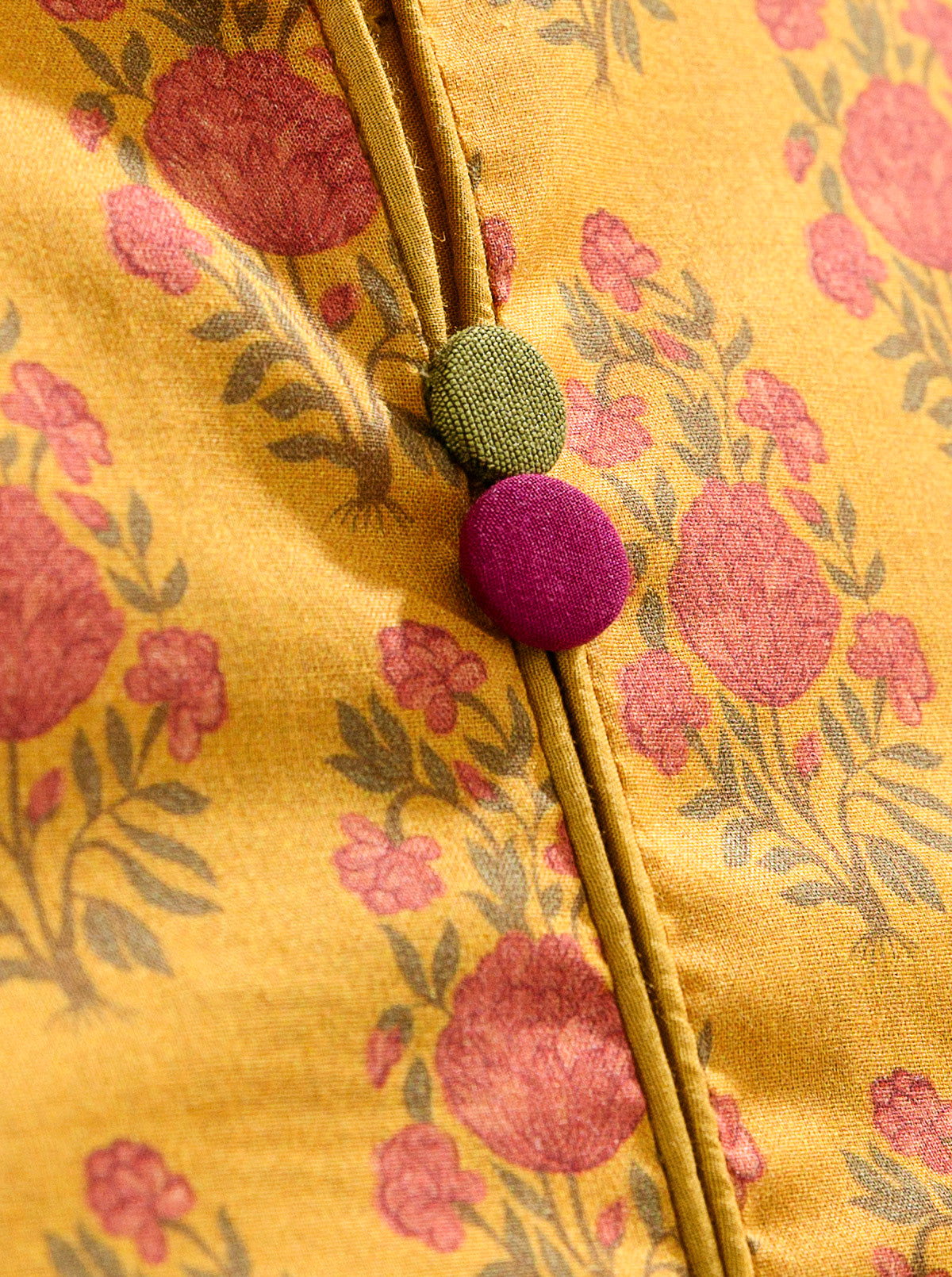 3 Piece - Printed Lawn Suit - Divine Ochre