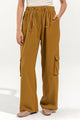 Plain Silk Pants