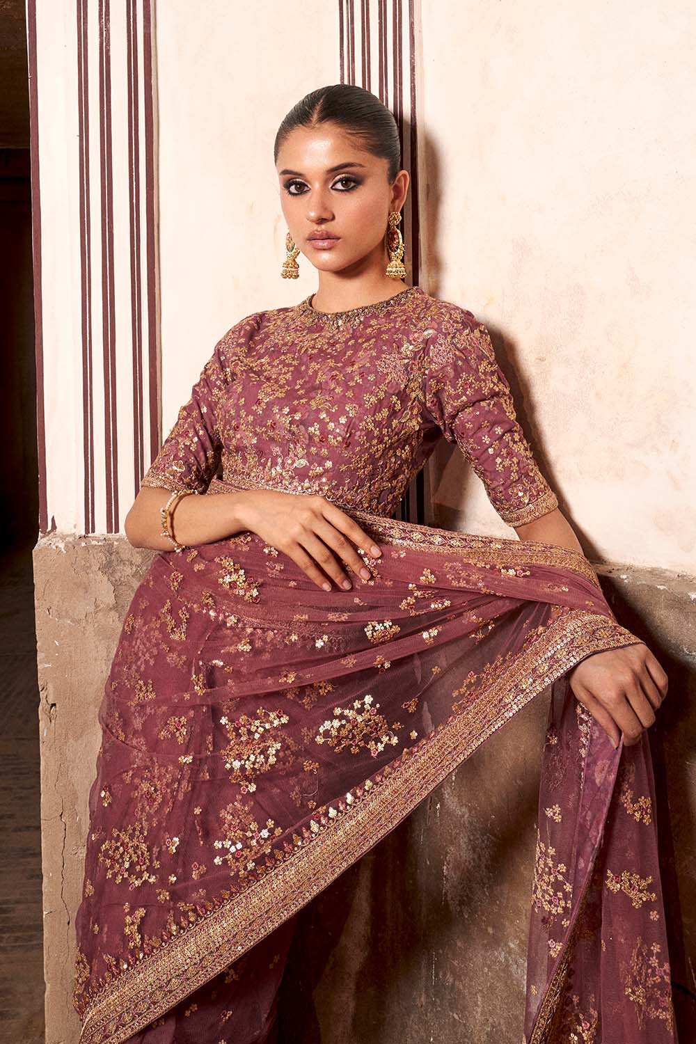 Design 07 - Fuchsia - Ranya Festive RTW '25