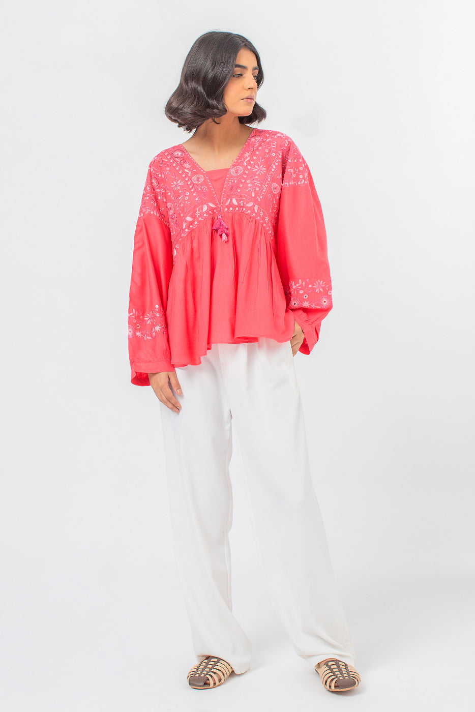 Embellished Dupatta (As Shown)