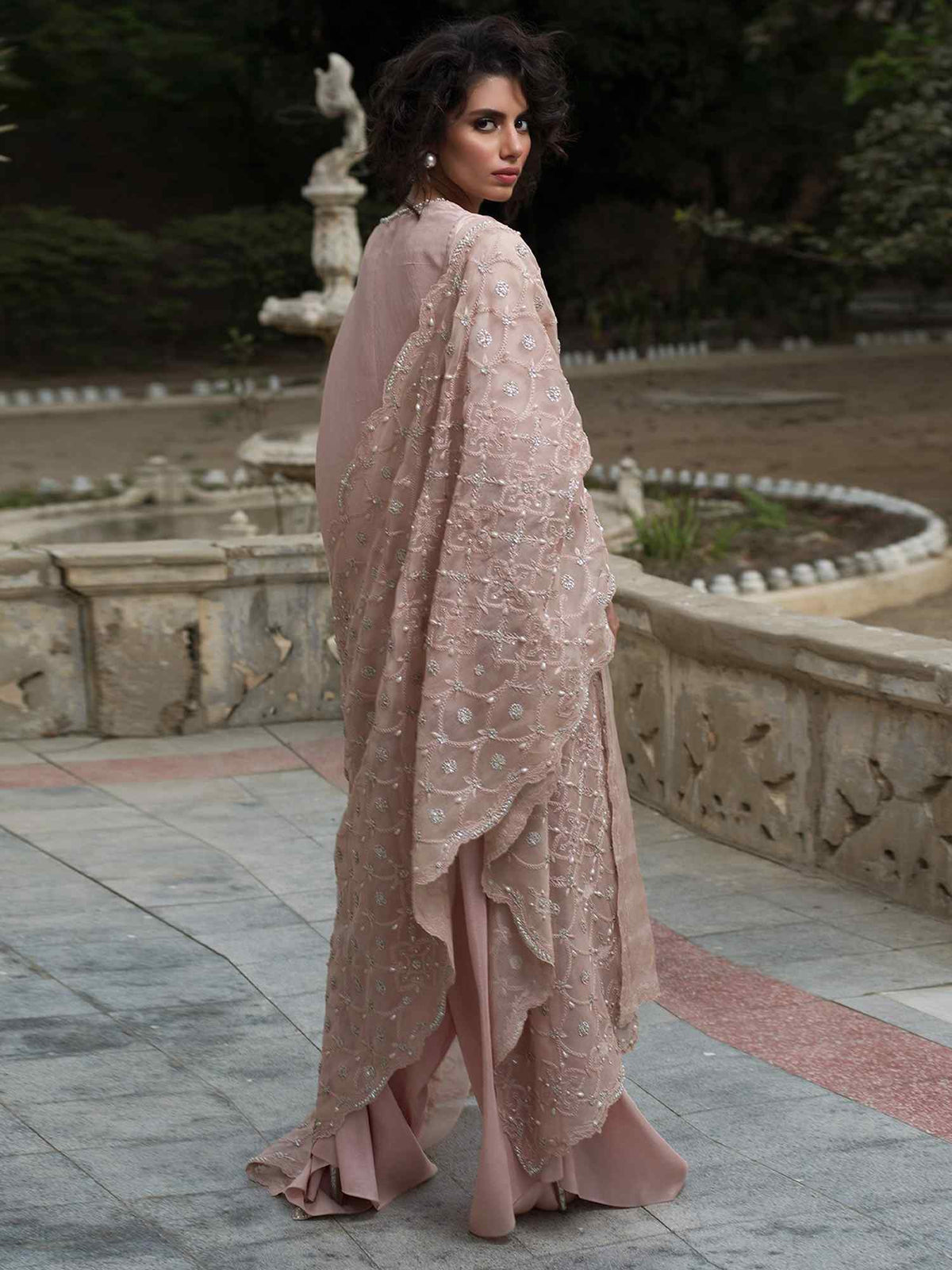 Alisha, Pants & Dupatta - BD380