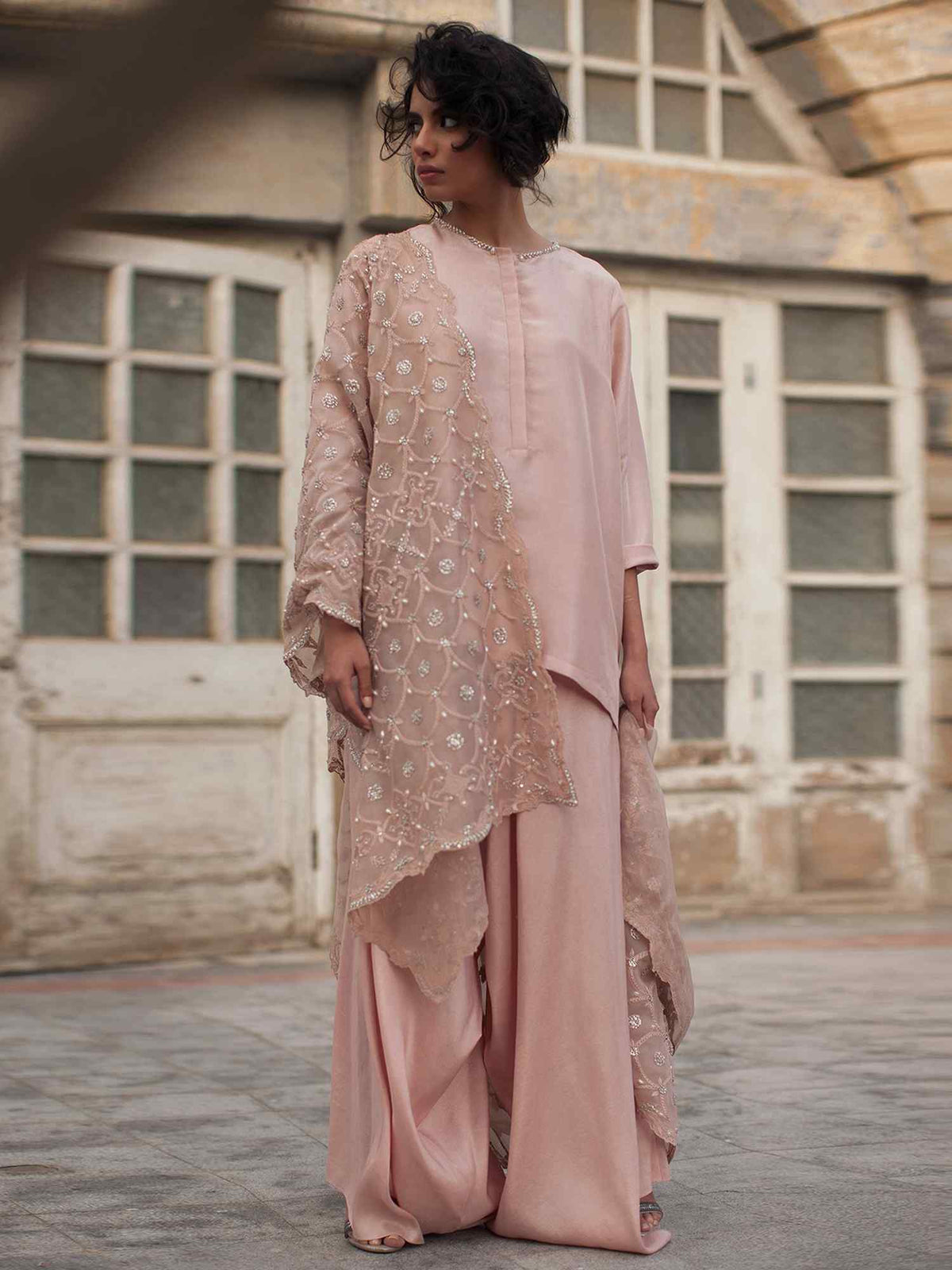 Alisha, Pants & Dupatta - BD380