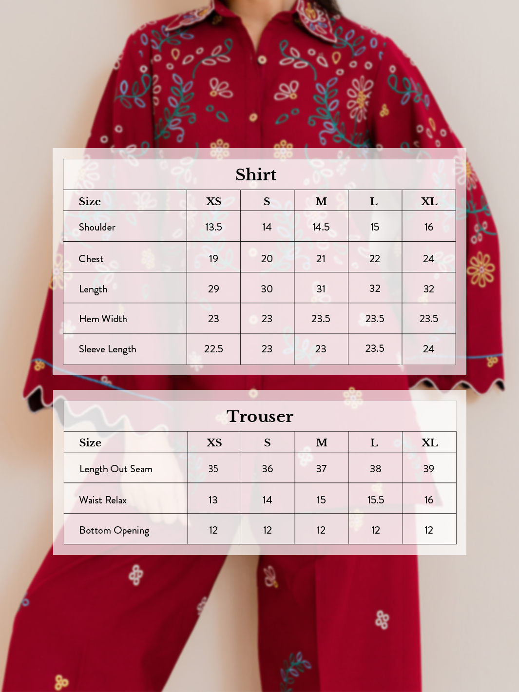 Lexa – 2Pc Embroidered Co-Ords Set