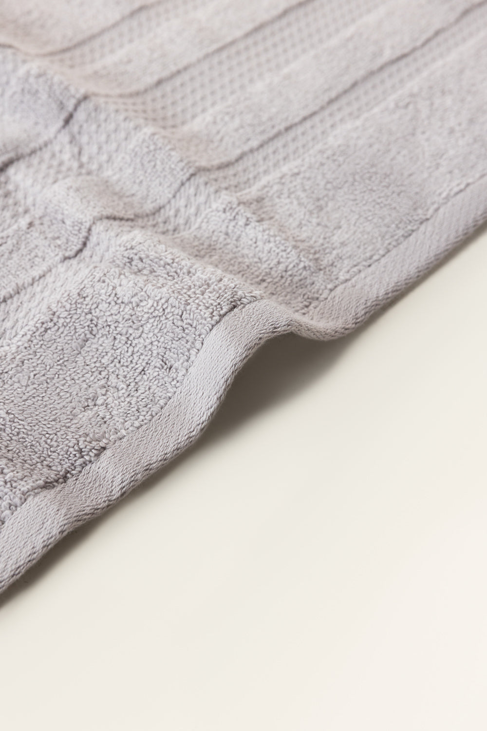 Light Grey 3Pc Zero Twist Towel Set