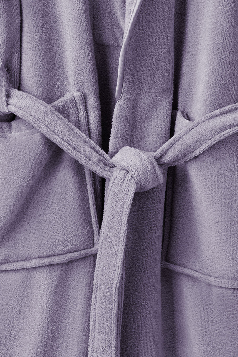 Lilac Ice Velour Bathrobe