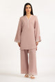 Linen Embroidered Co-Ord Set