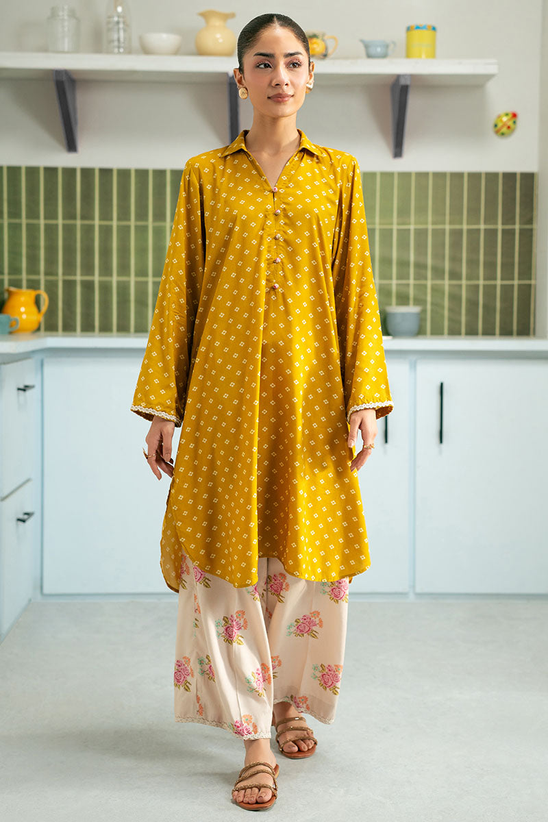 Sunset Flora-2Pc (Shirt & Trouser)