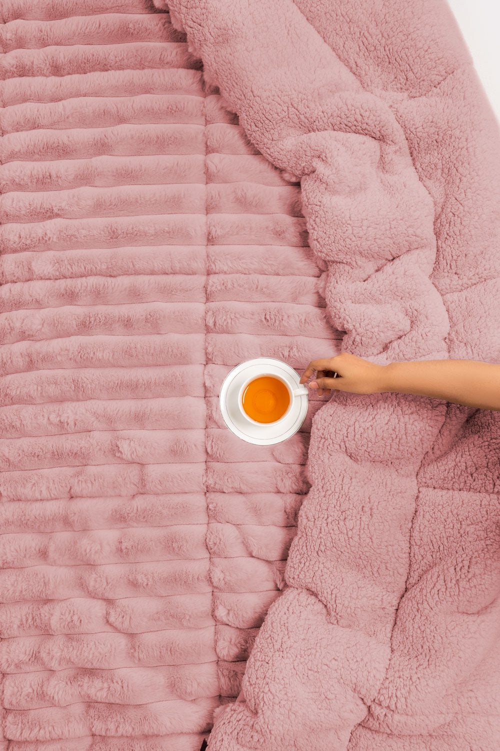 Lotus Fleece Comforter
