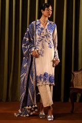 Unstitched Winter Linen 3 Piece Suit
