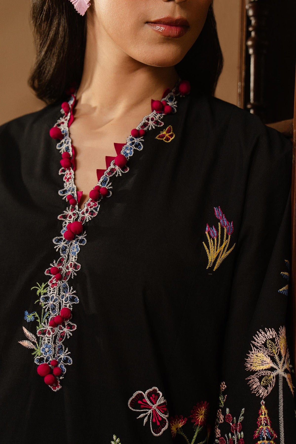 Unstitched Muzlin Lawn 3 Piece Suit