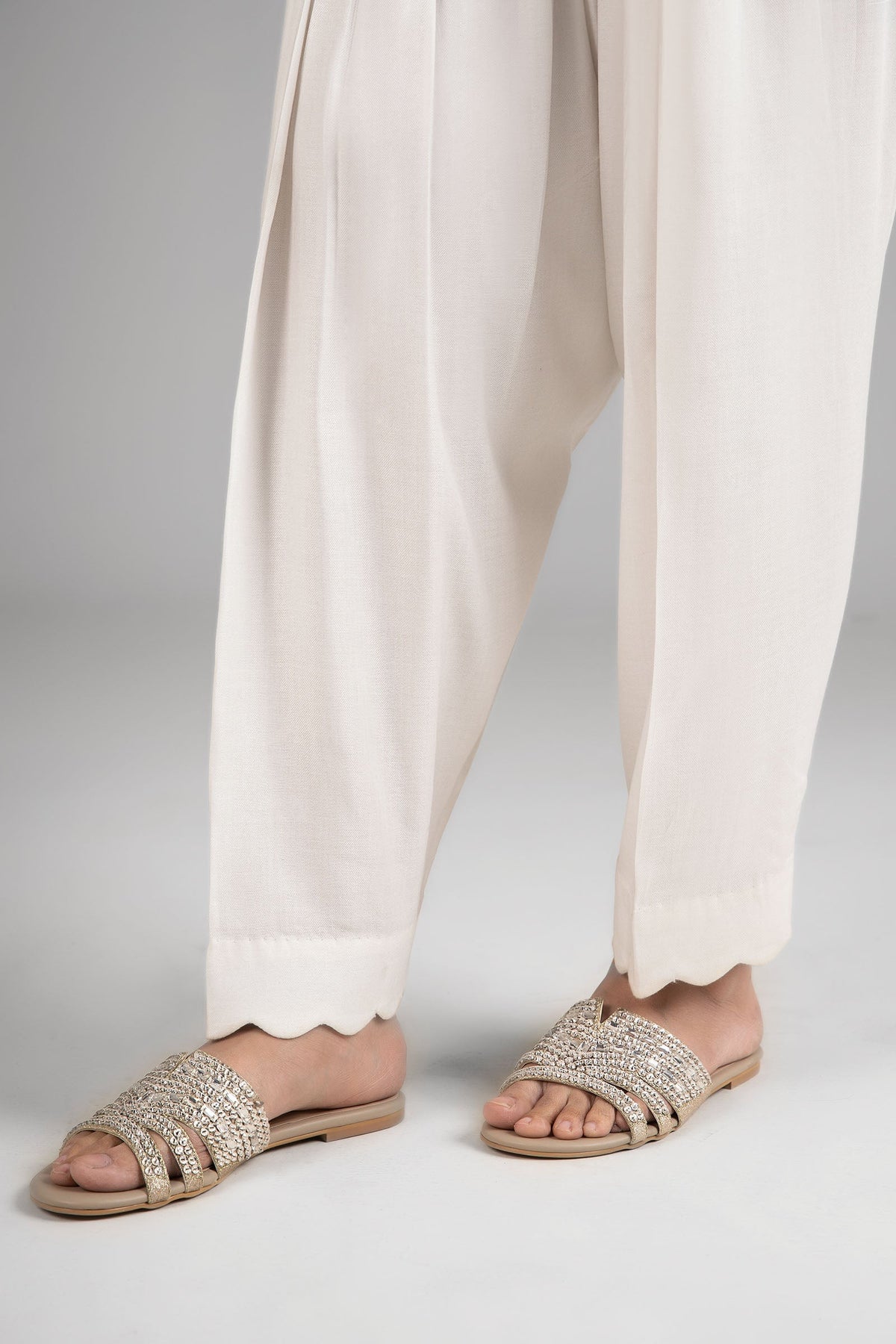 Dyed Viscose Shalwar