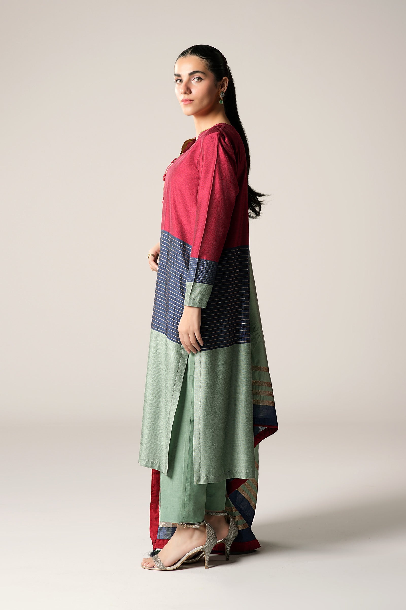 2 Pc Yarn Dyed Suit