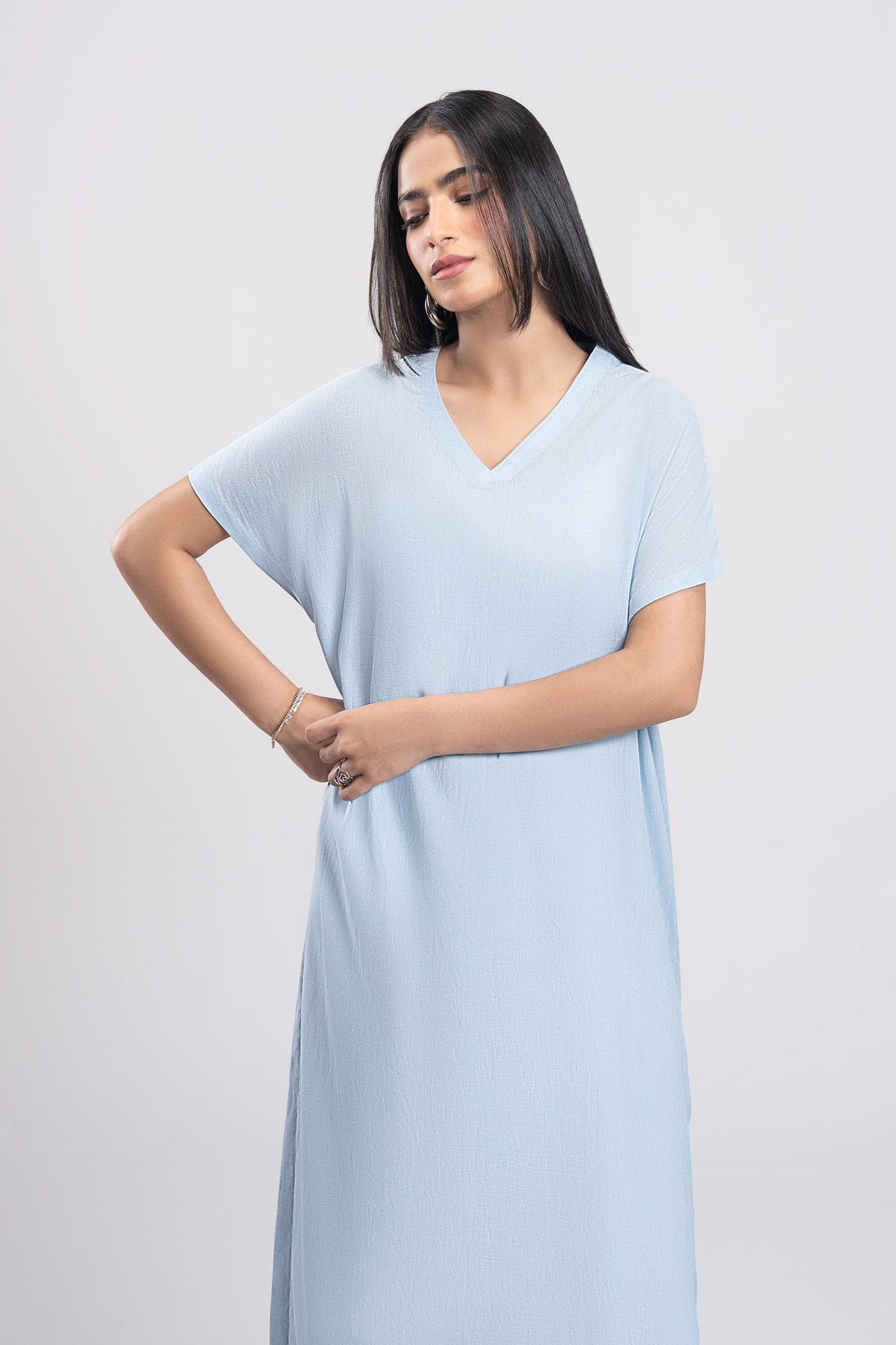 Embroidered Karandi Shirt