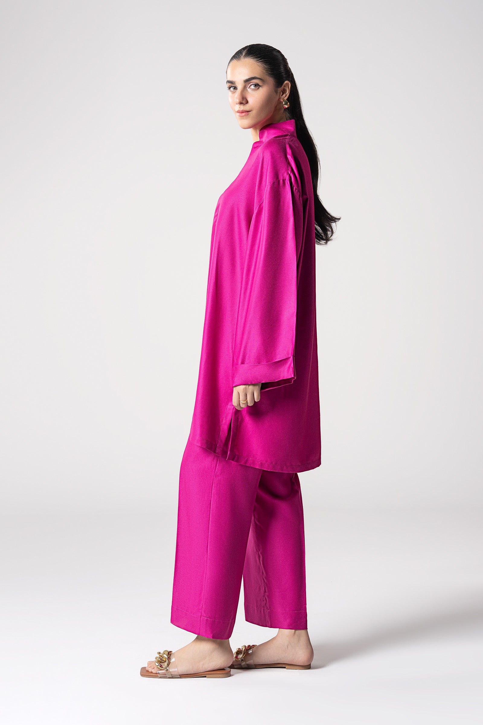2 Pc Dyed Twill Suit