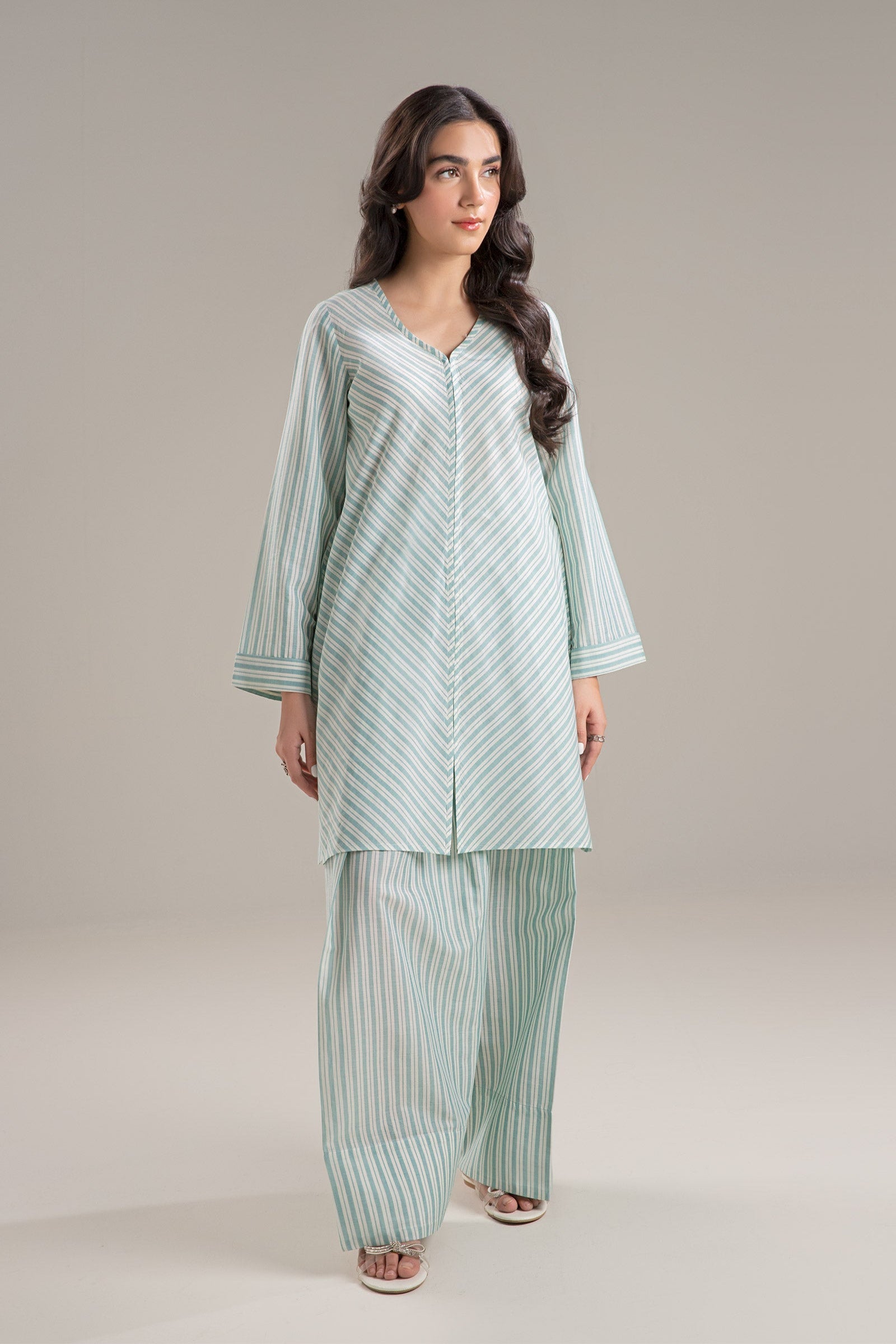 2 Pc Yarn Dyed Suit