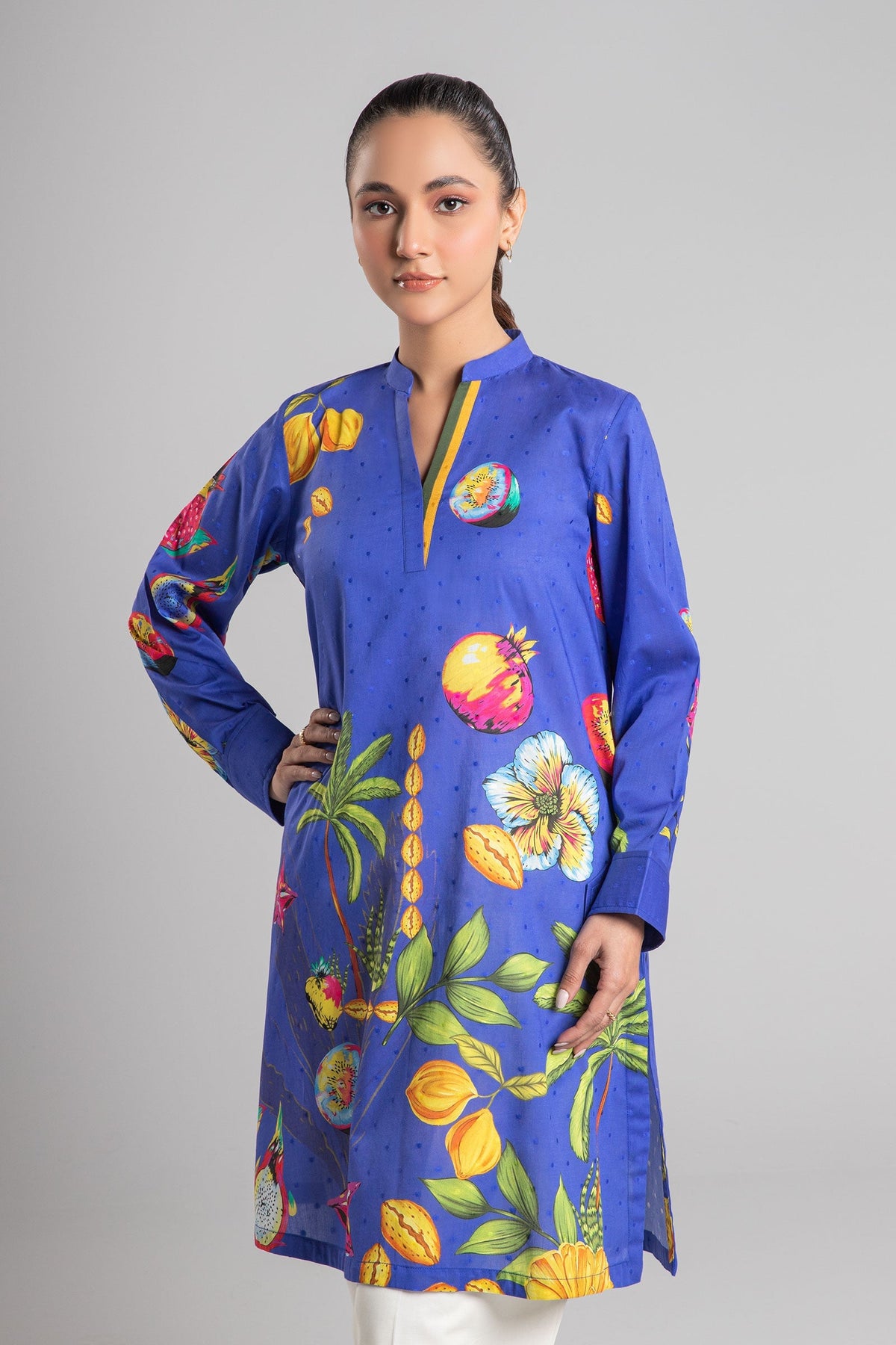 Printed Brochia Shirt