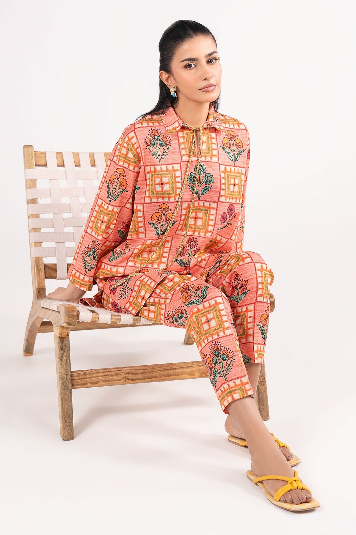 2 Pc Printed Lawn Suit