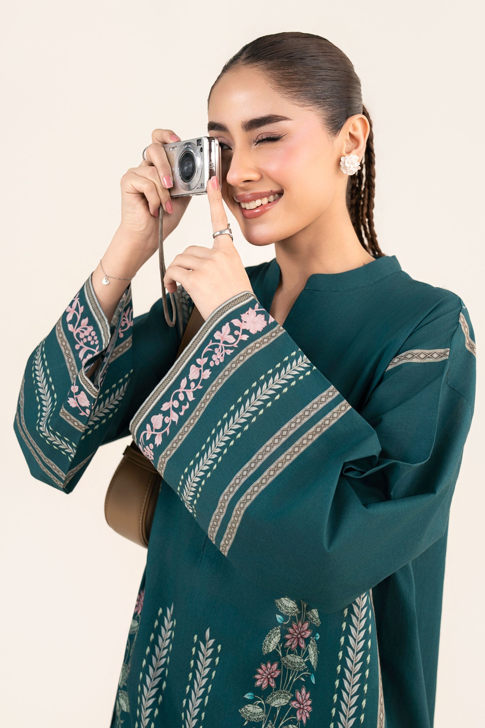 2 Pc Printed Lawn Suit
