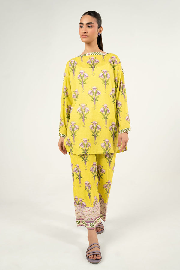 2 Pc Printed Lawn Suit