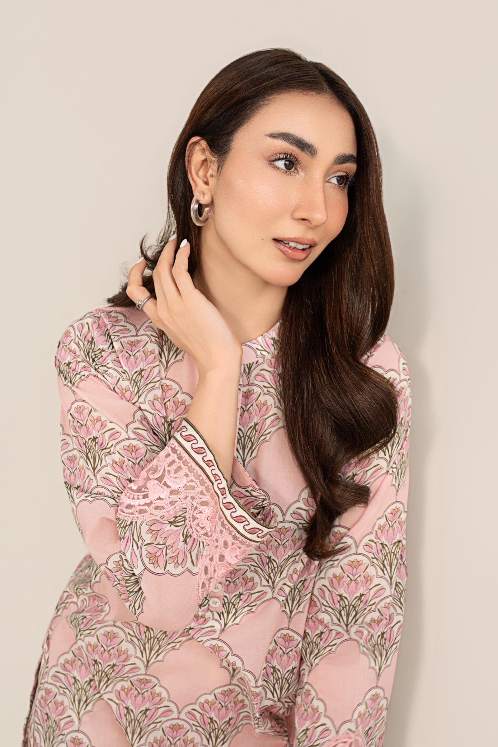 2 Pc Embroidered Lawn Suit