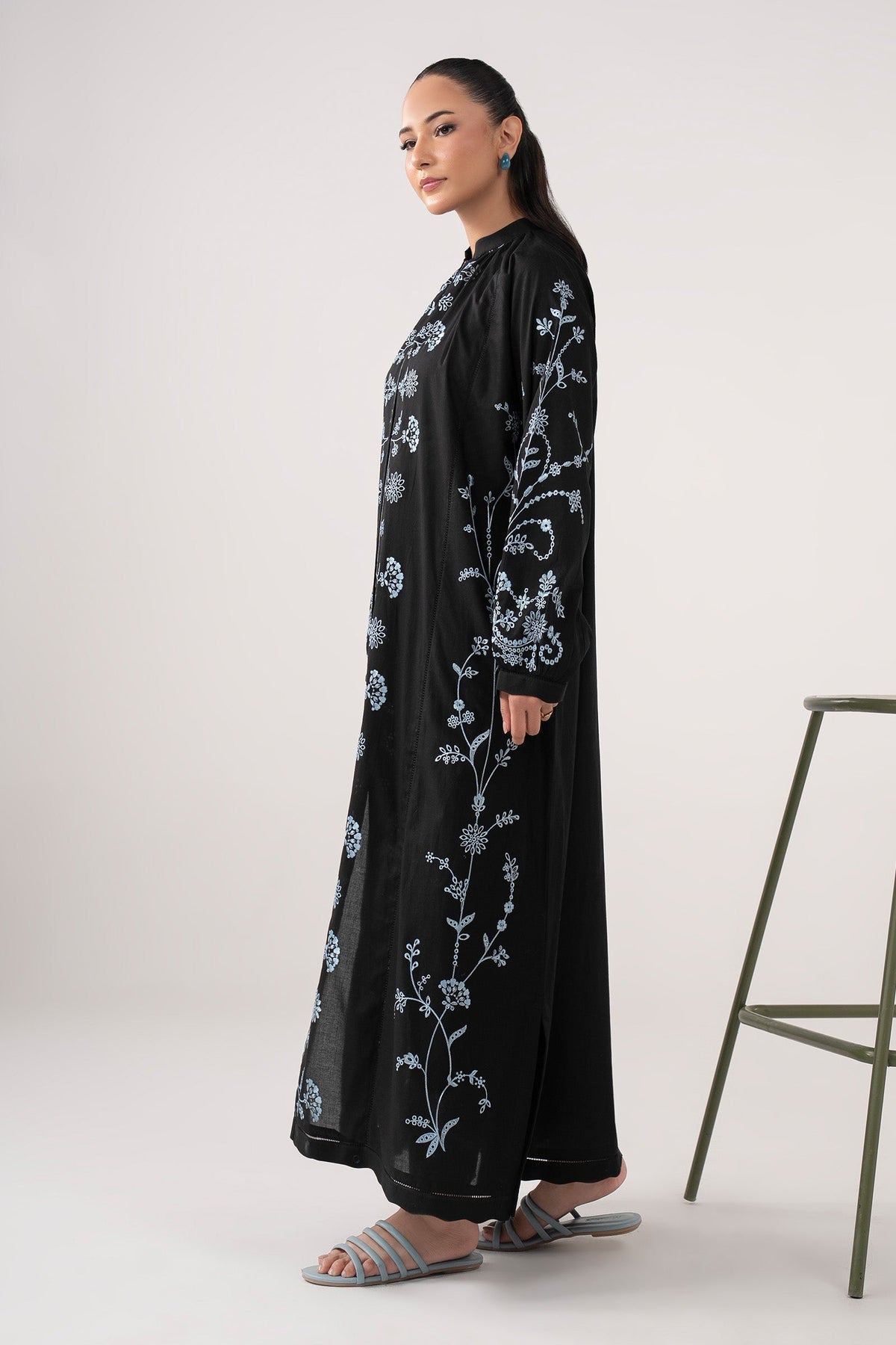 Embroidered Lawn Dress